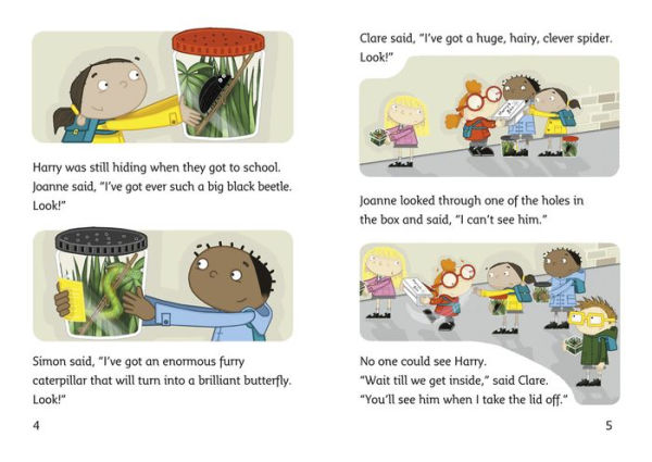 Harry the Clever Spider at School: Band 07/Turquoise