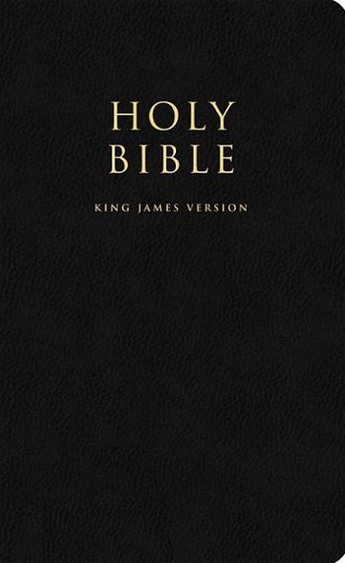 KJV Black Leather Bible by Collins KJV Bibles, Hardcover | Barnes & Noble®