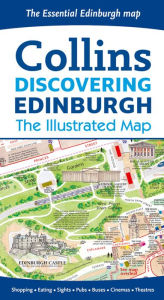 Title: Discovering Edinburgh Illustrated Map, Author: Collins Maps