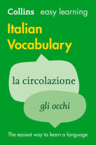 Title: Easy Learning Italian Vocabulary: Trusted support for learning (Collins Easy Learning), Author: Collins Dictionaries