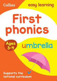 Title: First Phonics: Ages 3-4, Author: Collins UK
