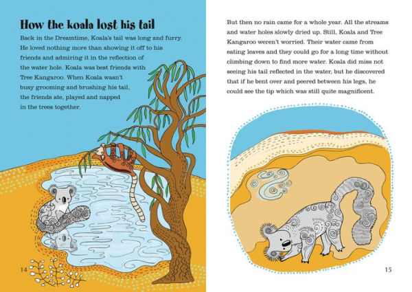 Collins Big Cat - How the Animals Got Their Colours: Tales from the Australian Dreamland: Band 13/Topaz