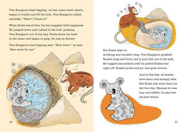 Collins Big Cat - How the Animals Got Their Colours: Tales from the Australian Dreamland: Band 13/Topaz