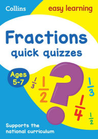 Title: Fractions Quick Quizzes: Ages 5-7, Author: Collins UK