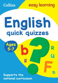 Title: English Quick Quizzes: Ages 5-7, Author: Collins UK