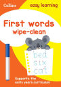 First Words: Wipe-Clean Activity Book