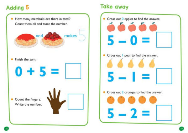 First Sums: Wipe-Clean Activity Book