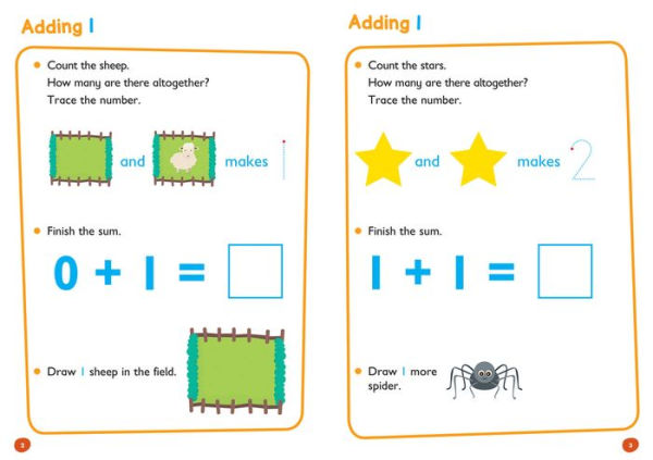 First Sums: Wipe-Clean Activity Book