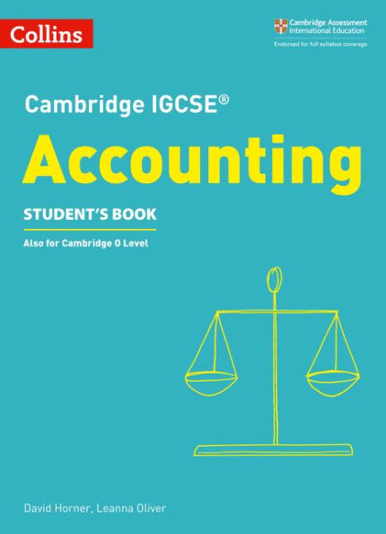 Cambridge IGCSEï¿½ Accounting Student Book