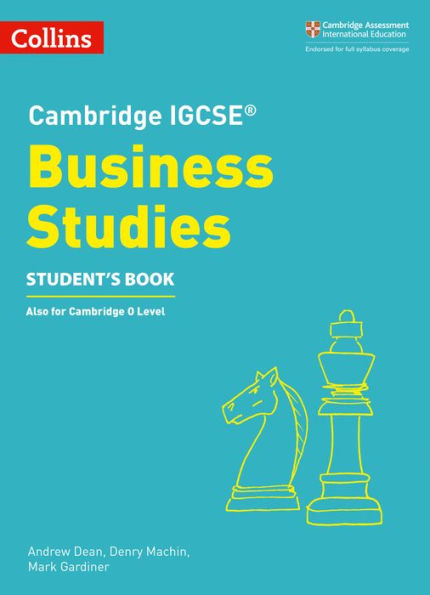 Cambridge IGCSEï¿½ Business Studies Student Book