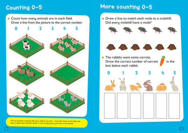 Collins Easy Learning Preschool - Counting Bumper Book Ages 3-5