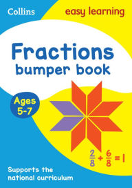 Title: Collins Easy Learning KS1 - Fractions Bumper Book Ages 5-7, Author: Collins Easy Learning