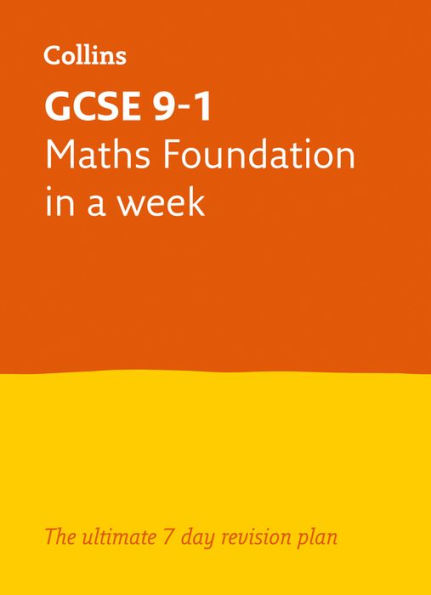 Letts GCSE 9-1 Revision Success - GCSE 9-1 Maths Foundation In a Week