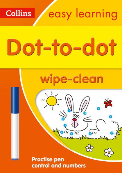 Collins Easy Learning Preschool - Dot-to-Dot Age 3-5 Wipe Clean Activity Book