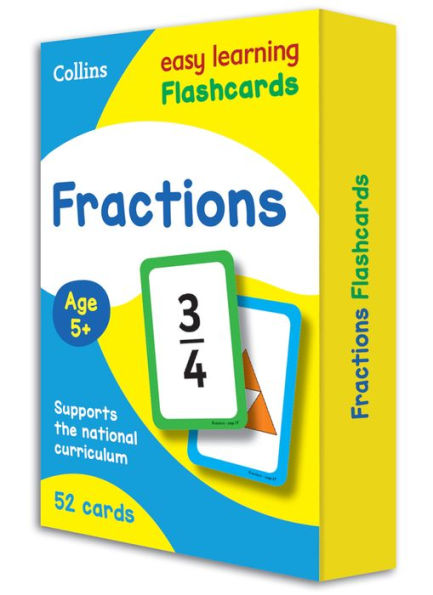 Collins Easy Learning KS1 - Fractions Flashcards