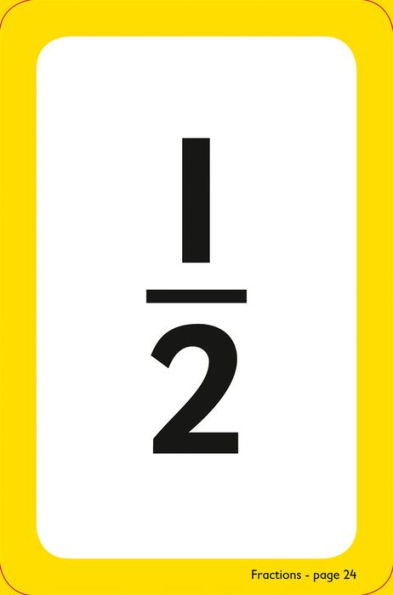 Collins Easy Learning KS1 - Fractions Flashcards