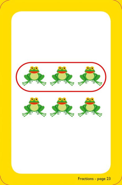 Collins Easy Learning KS1 - Fractions Flashcards