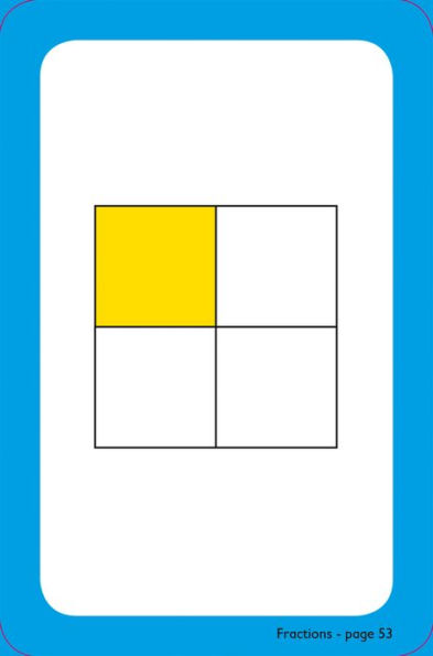 Collins Easy Learning KS1 - Fractions Flashcards