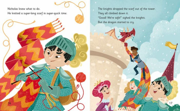 The Knight Who Could Knit: Band 7/Turquoise