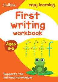 Title: Collins Easy Learning Preschool - First Writing Workbook Ages 3-5: New Edition, Author: Collins Easy Learning