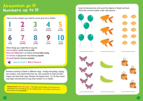 Easy Learning Gaelic: Ages 5-7