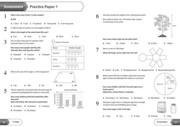 Maths Complete Revision, Practice & Assessment for GL: 11+