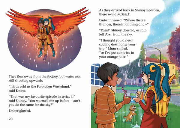 The Shinoy and the Chaos Crew: The Day the Rain Fell Up: Band 08/Purple