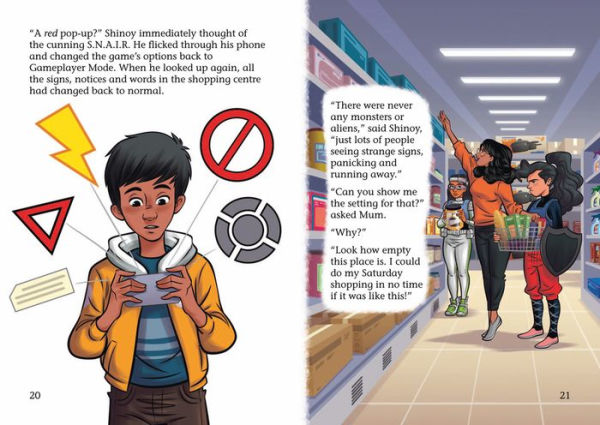 Shinoy and the Chaos Crew: The Day of the Scrambled Signs: Band 09/Gold