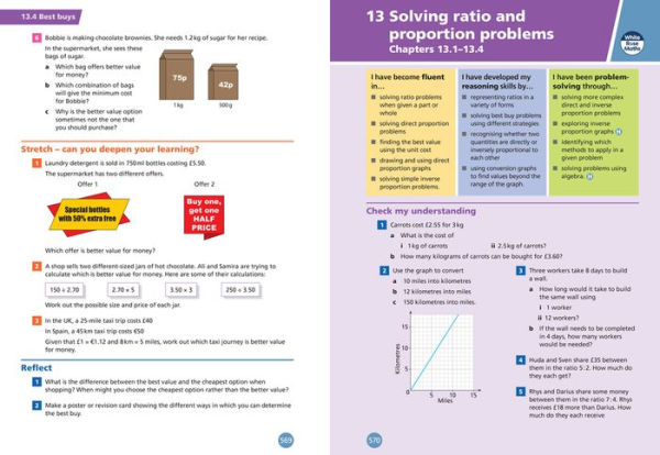 White Rose Maths - Key Stage 3 Maths Student Book 3