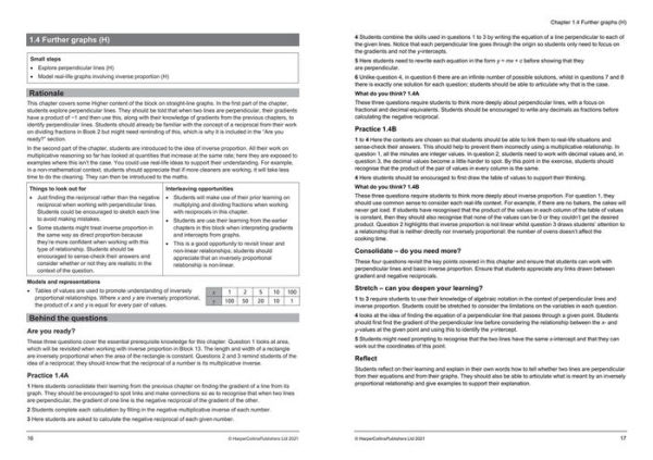 White Rose Maths - Key Stage 3 Behind the Questions Teacher Guide 3