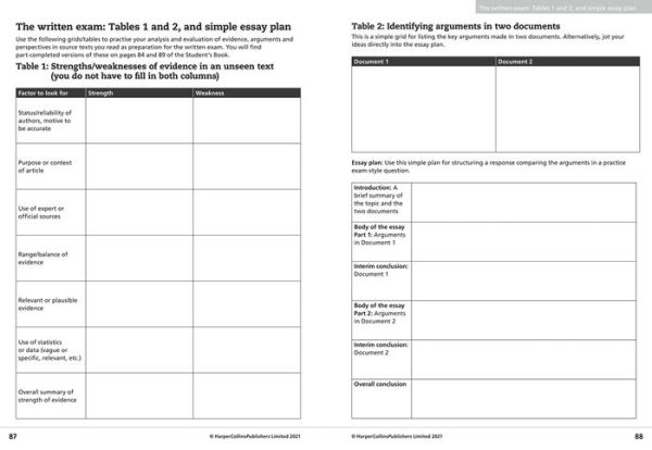 Collins Cambridge International AS & A Level - Cambridge International AS & A Level Global Perspectives and Research Workbook: Global Perspectives Workbook