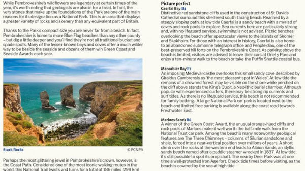 Pembrokeshire Coast National Park Pocket Map