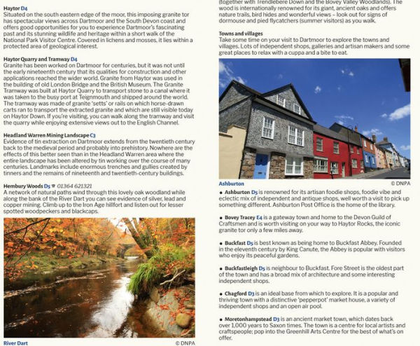 Dartmoor National Park Pocket Map