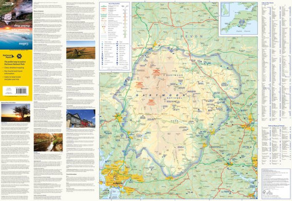 Dartmoor National Park Pocket Map