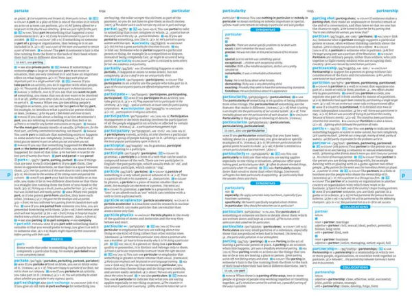 Collins COBUILD Dictionaries for Learners - Collins COBUILD Advanced Learner's Dictionary