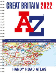 Free spanish ebook download Great Britain A-Z Handy Road Atlas 2022 ePub MOBI (English Edition) by  9780008445065