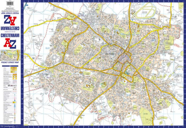 Cheltenham Pocket Street Map