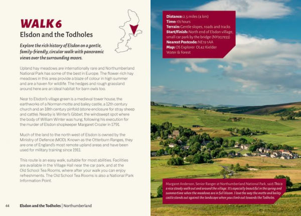 Northumberland Park Rangers Favourite Walks: 20 of the best routes chosen and written by National park rangers