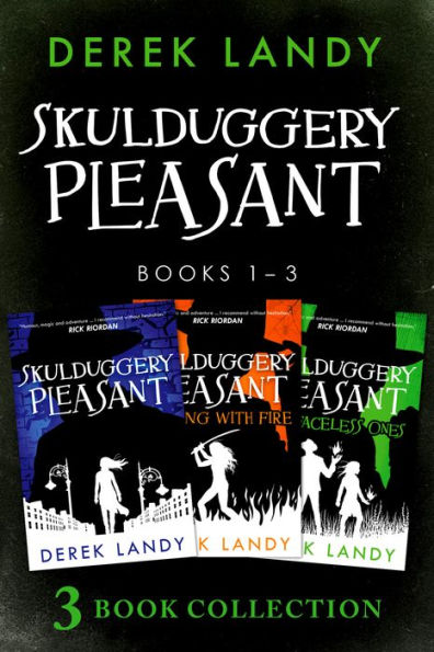 Skulduggery Pleasant: Books 1 - 3: The Faceless Ones Trilogy: Skulduggery Pleasant, Playing with Fire, The Faceless Ones (Skulduggery Pleasant)