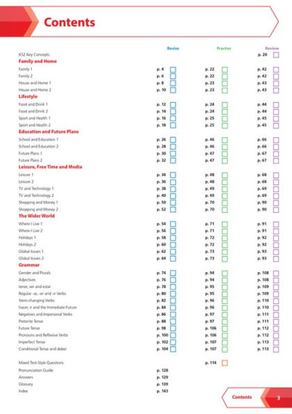 Collins KS3 Revision - KS3 Spanish All-in-One Complete Revision and Practice: Ideal for Years 7, 8 and 9