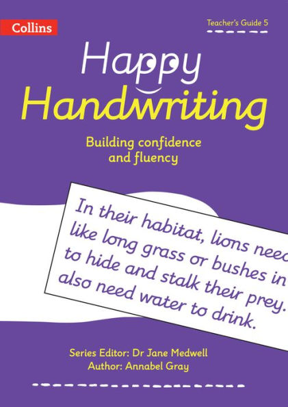 Happy Handwriting - TEACHER'S GUIDE 5