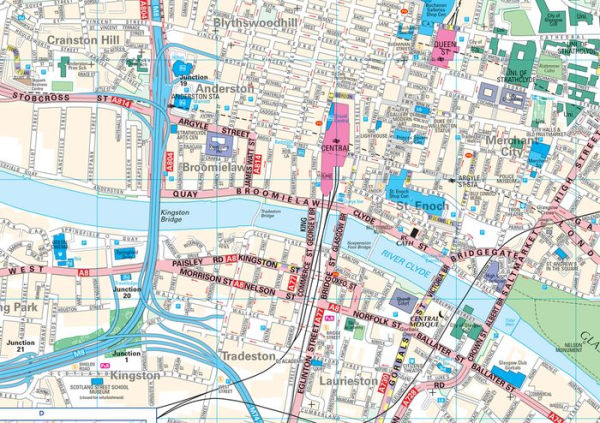 Glasgow Pocket Map: The perfect way to explore Glasgow