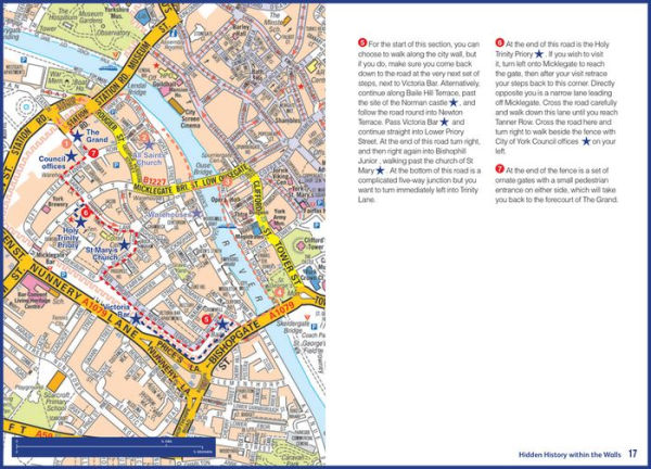A A-Z YORK HIDDEN WALKS: Discover 20 routes in and around the city