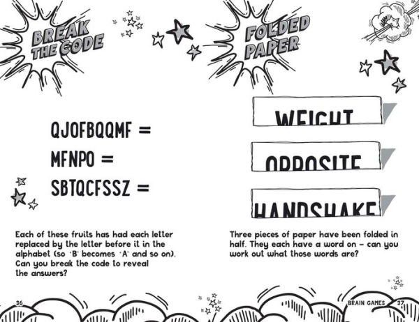 Solve it! - BRAIN GAMES FOR BIG THINKERS: More than 120 fun puzzles for kids aged 8 and above