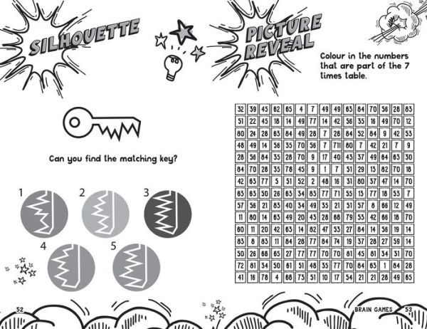 Solve it! - BRAIN GAMES FOR BIG THINKERS: More than 120 fun puzzles for kids aged 8 and above