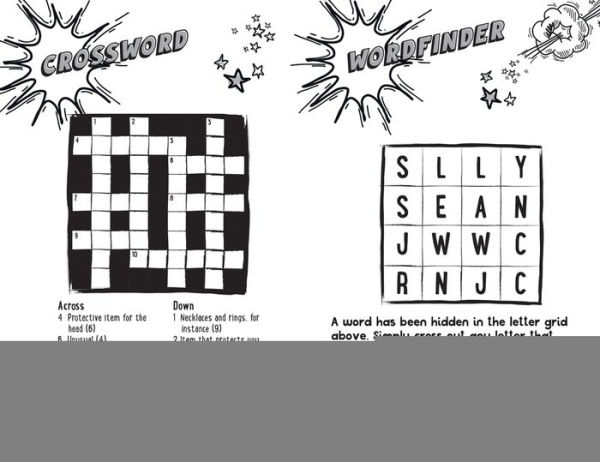 Solve it! - WORD GAMES FOR BIG THINKERS: More than 120 fun puzzles for kids aged 8 and above