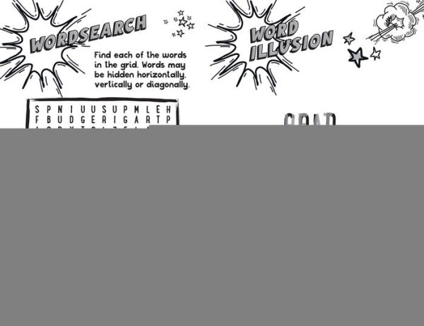 Solve it! - WORD GAMES FOR BIG THINKERS: More than 120 fun puzzles for kids aged 8 and above