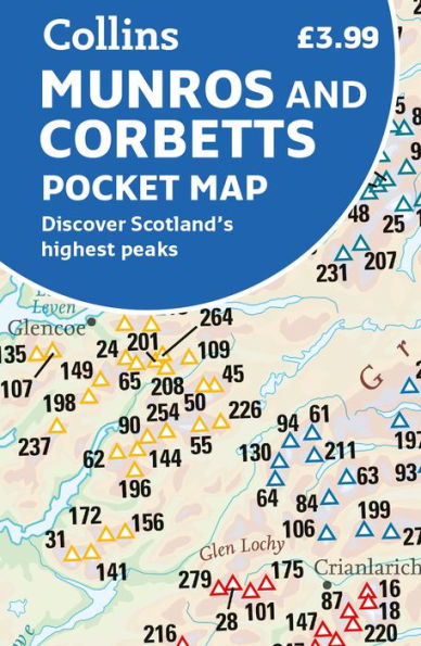 Munros and Corbetts Pocket Map: Discover Scotland's highest peaks