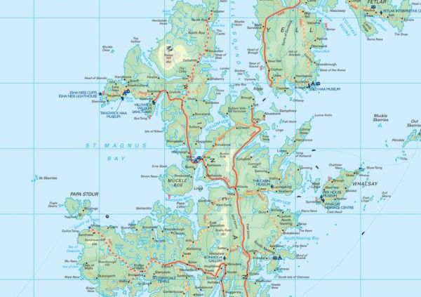 Shetland Pocket Map: The perfect way to explore the Shetland Islands by ...