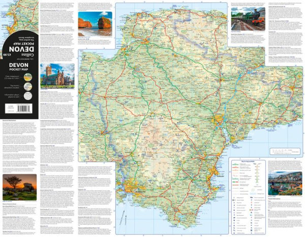 Devon Pocket Map: The perfect way to explore Devon